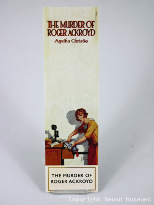 Agatha Christie’s The Murder of Roger Ackroyd Bookmark product photo